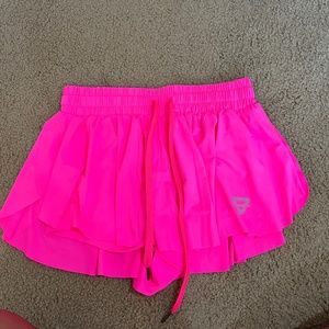 Neon Pink Keiki Kona Shorts